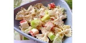 Congeler la salade de pâte