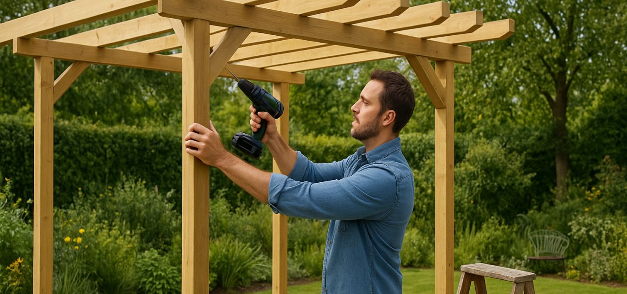 Comment construire une tonnelle