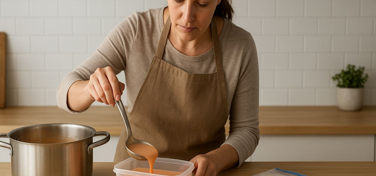 Comment congeler de la sauce Nantua ?
