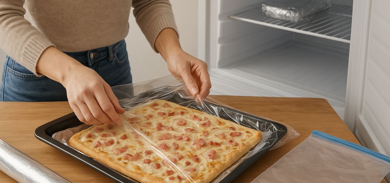 La congélation et la décongélation de la tarte flambée ou flammekueche