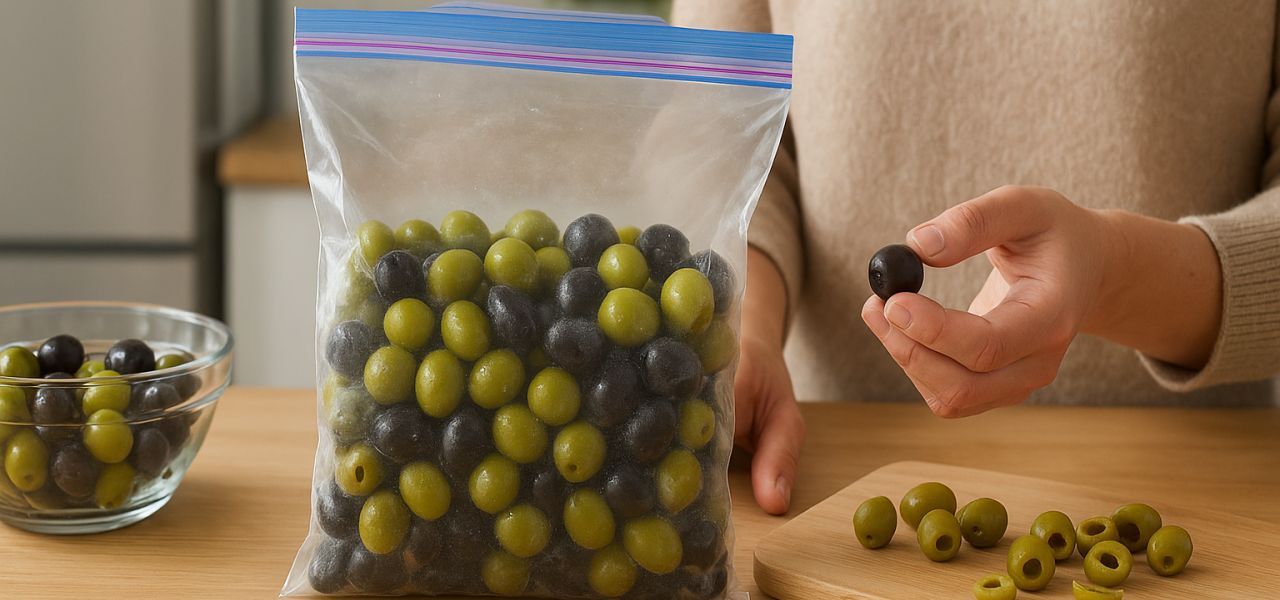 Les techniques de congélation et de décongélation de l'olive