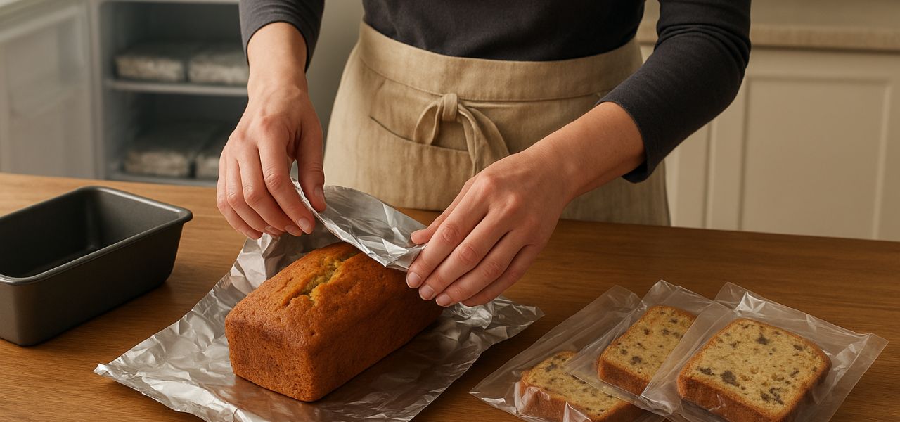 Les techniques de congélation d'un cake