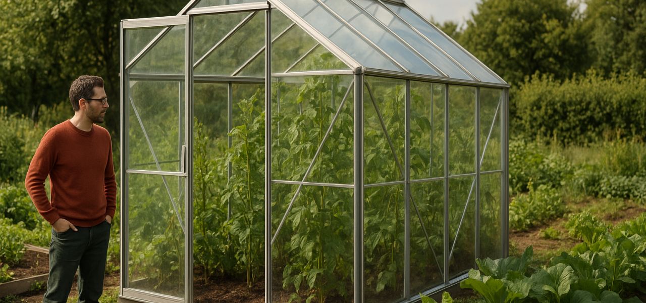 Les serres de jardin, un potager à l'abris du froid