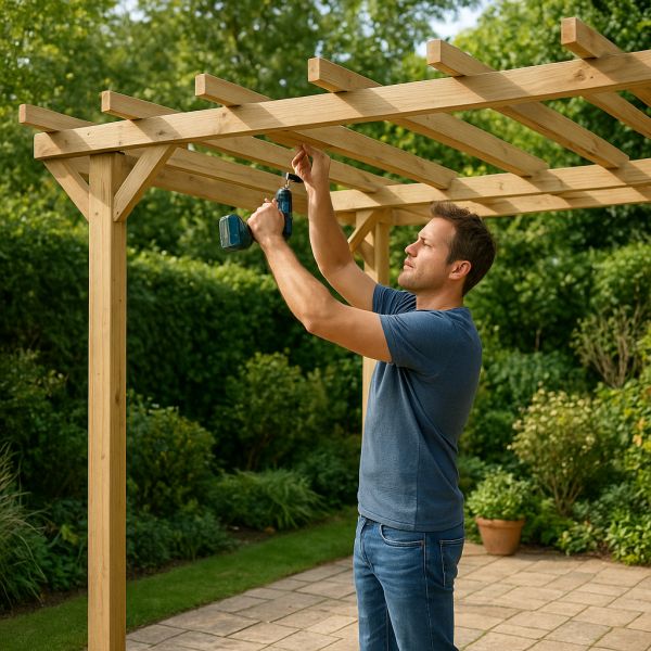 Comment construire une tonnelle
