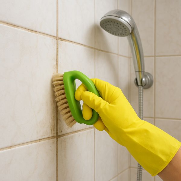 Nettoyer les joints de carrelage dans la douche