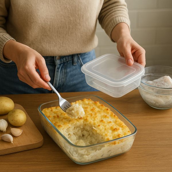 Congeler un parmentier de brandade de morue