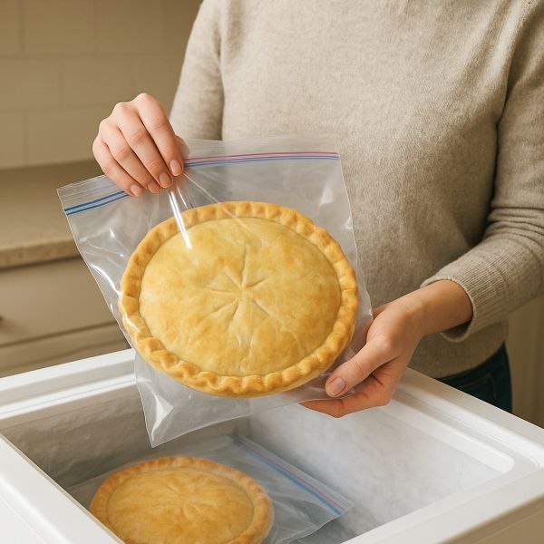 Comment réussir la congélation d'une tourte ?
