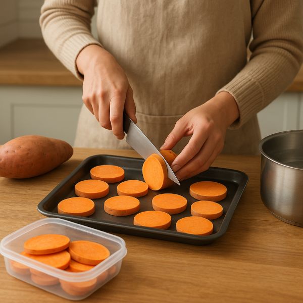 Congeler la patate douce