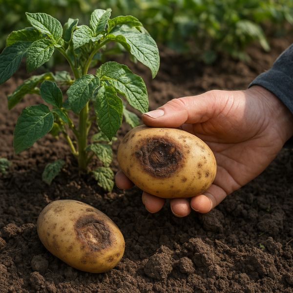 La pourriture annulaire de la pomme de terre