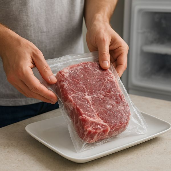 Congeler correctement de la viande fraiche