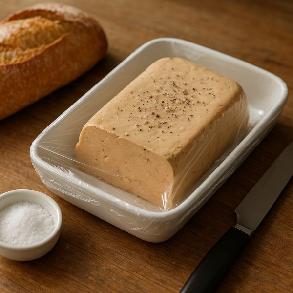 La recette de terrine de foie gras cuite au froid