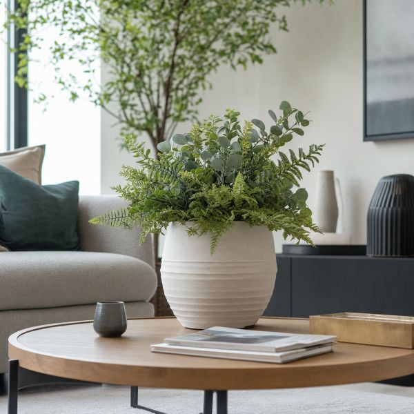 Les meilleures plantes artificielles pour décorer un salon
