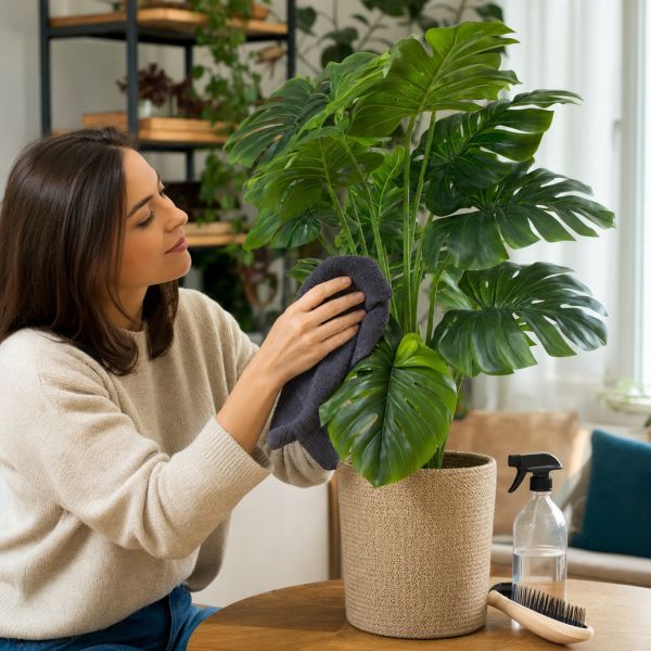 Comment entretenir et nettoyer une plante artificielle ?