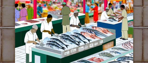 Métier de poissonnier