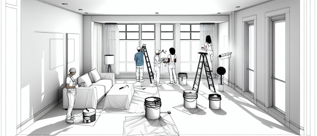 Peintre en bâtiment