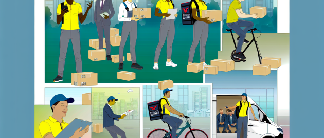 Le métier de livreur