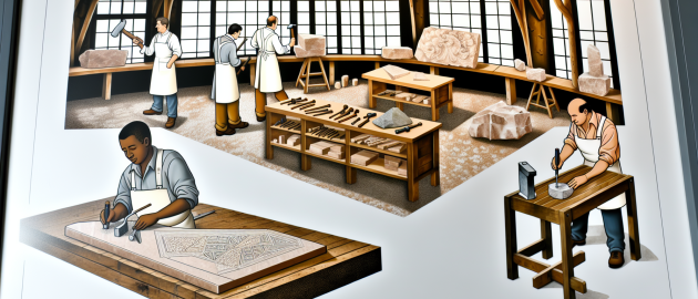 Le métier de tailleur de pierre