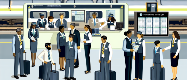 Le métier d'agent du Service Commercial Trains