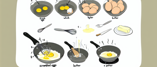 Les différentes préparations d’œufs brouillés