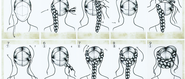 Coiffure simple, rapide et originale