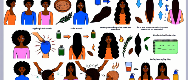 Accélérer la pousse des cheveux