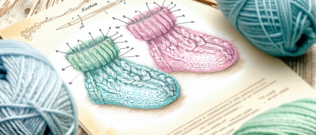 Tricoter des chaussons pour bébé