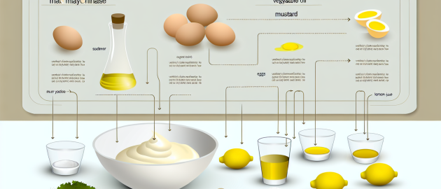 Les ingrédients d'une bonne mayonnaise