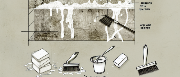 Le nettoyage du salpêtre