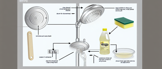 Enlever le calcaire de la douche