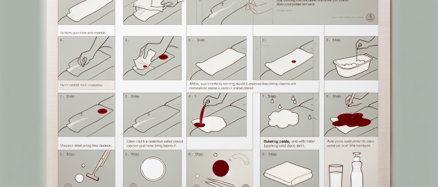 Se débarrasser des taches de sang sur un matelas