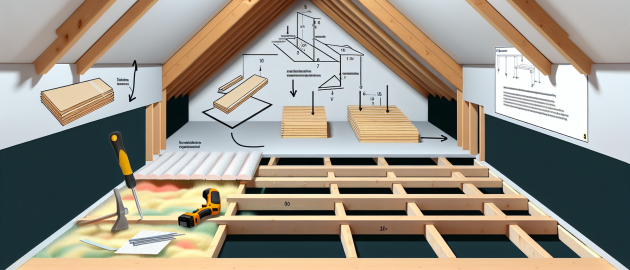 Poser un plancher dans les combles