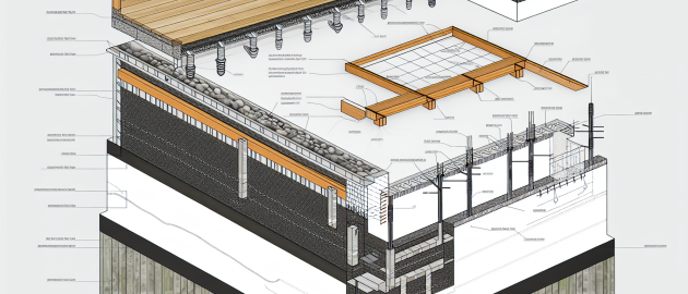 La fondation d'une terrasse extérieure