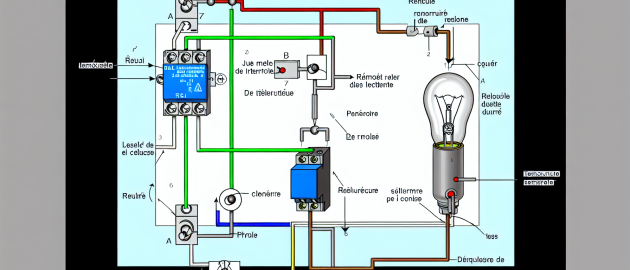 Branchement d'un télérupteur