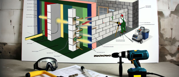 Percer un mur en parpaing