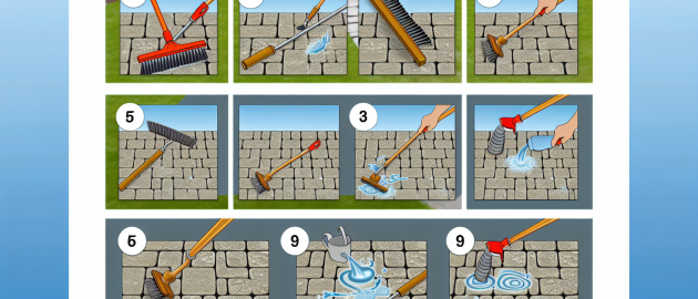 Comment nettoyer des pavés autobloquants ?