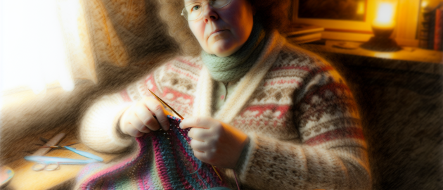 Tricoter une écharpe
