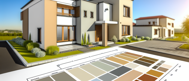 Le choix d'une couleur de crépi maison