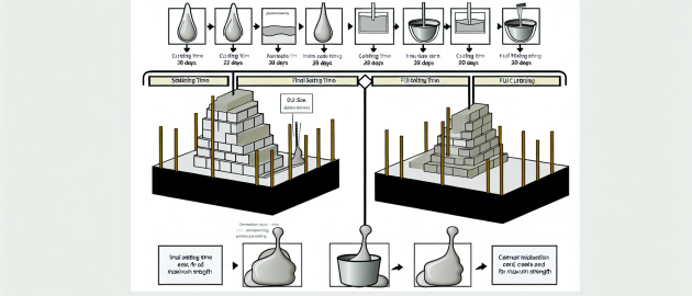 La durée de séchage du béton