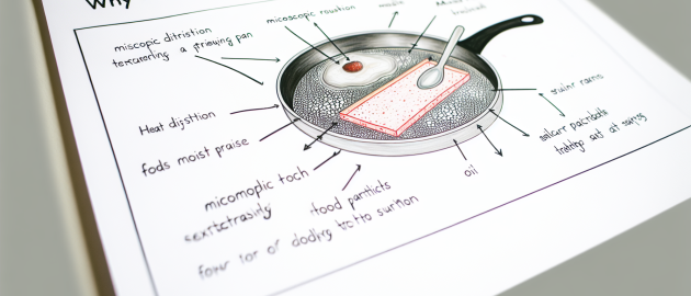 Pourquoi les aliments accrochent-ils à la poêle ?