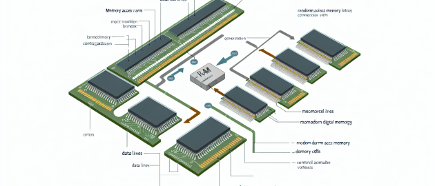 Le fonctionnement de la mémoire RAM