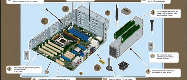 Changer la carte mère d'un ordinateur