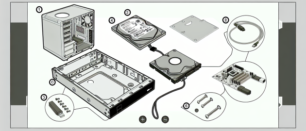 Comment installer un disque dur interne SATA ?