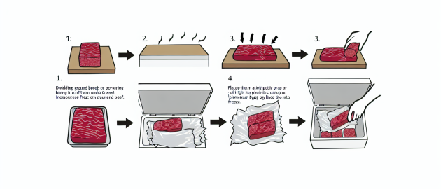 Congeler du bœuf haché
