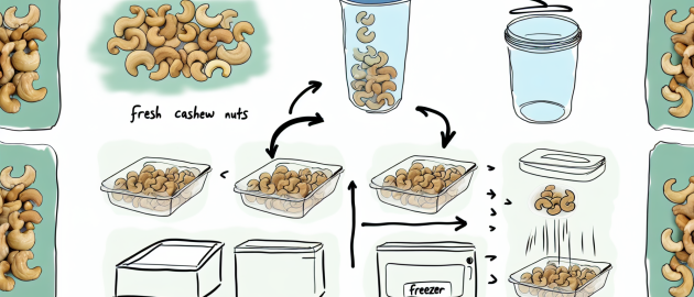 Congeler des noix de cajou