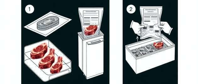Congeler des entrecôtes de bœuf