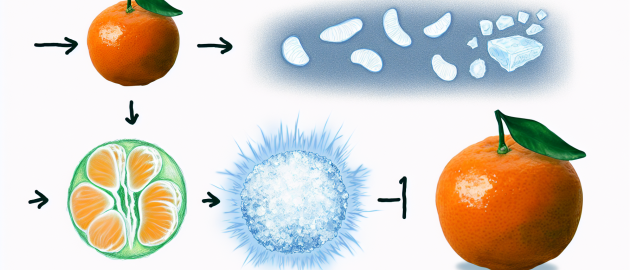 Congeler la clémentine