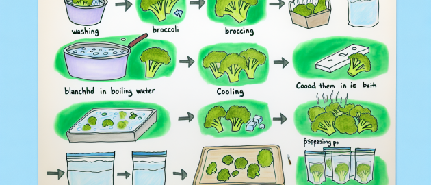 Congeler le brocolis