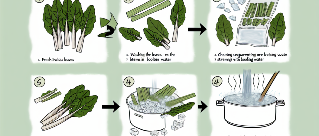 Congeler de la blette