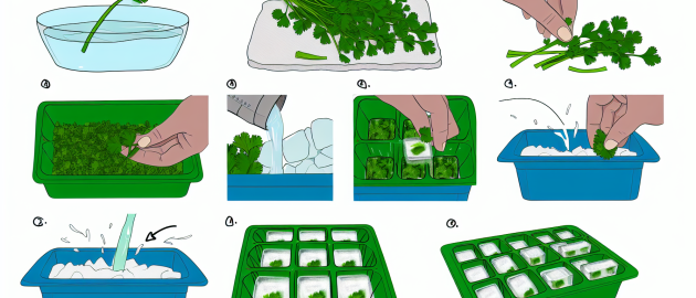 Congeler de la coriandre