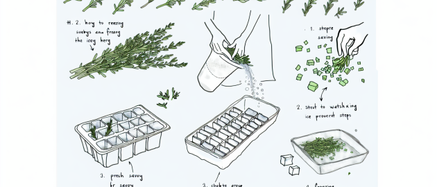 Congeler de la sarriette